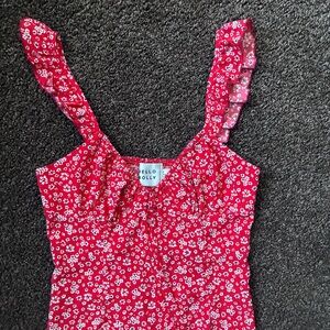 Hello Molly Mini Floral Dress, Size 4